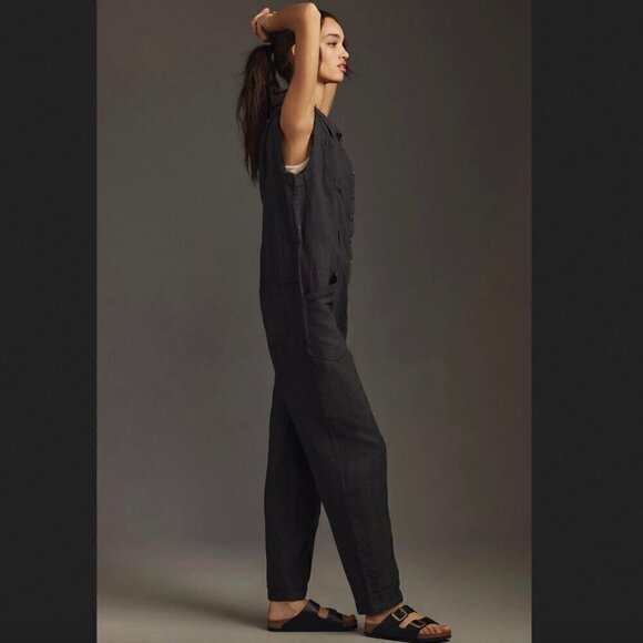 Pilcro | Sleeveless Mechanic Romper - Picture 2 of 10